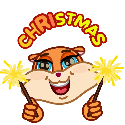 🥳 Стикер «Squirrel» для Telegram