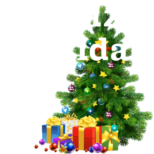 🎄 Стикер «Christmas Telegram» для Telegram