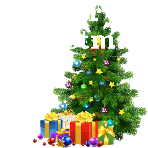 🎄 Стикер «Christmas Telegram» для Telegram