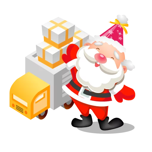 🎅 Стикер «Christmas Telegram» для Telegram