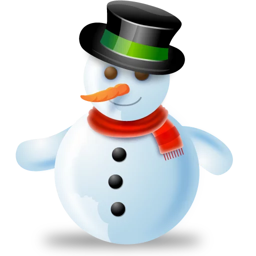 ⛄ Стикер «Christmas Telegram» для Telegram