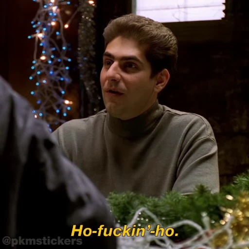 🎅 Стикер «Christopher Moltisanti» для Telegram