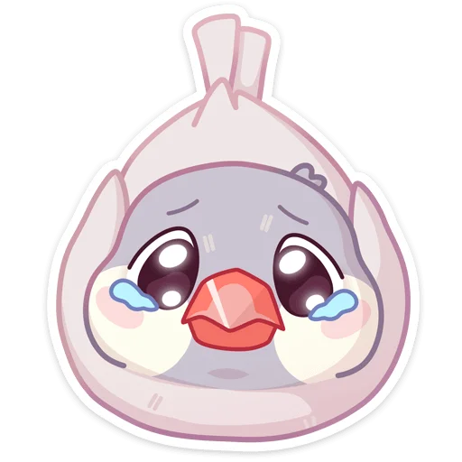 😢 Стикер «Пухлик» для Telegram