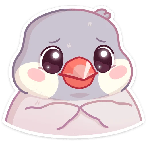 🥺 Стикер «Пухлик» для Telegram