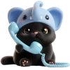 📞 Эмодзи «Пушистый слоник» для Telegram
