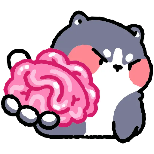 🧠 Эмодзи «Дук» для Telegram