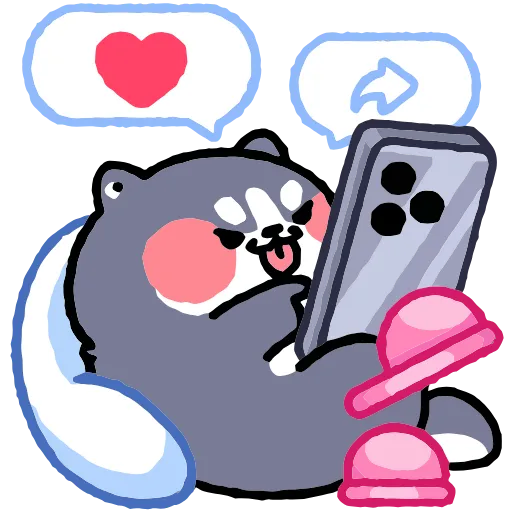 📱 Эмодзи «Дук» для Telegram