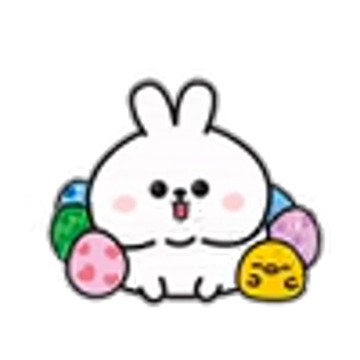 Эмодзи Chub Bunny для Telegram — скачать