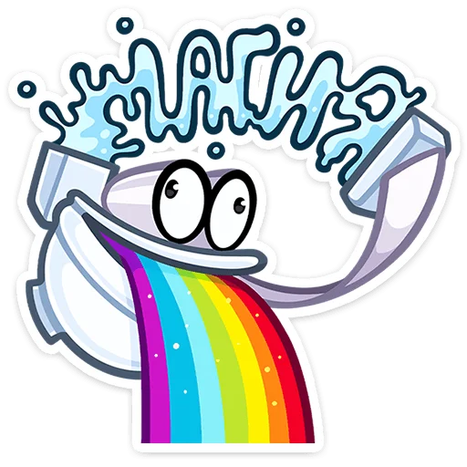 🌈 Стикер «Чак» для Telegram