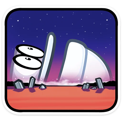 😱 Стикер «Чак» для Telegram
