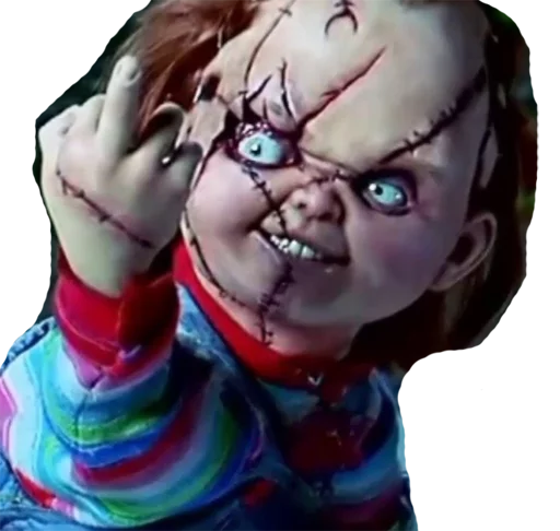 Стикерпак chucky doll для Telegram — скачать