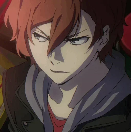 〰 Стикер «Chuuya Nakahara Bungou Stray Dogs» для Telegram