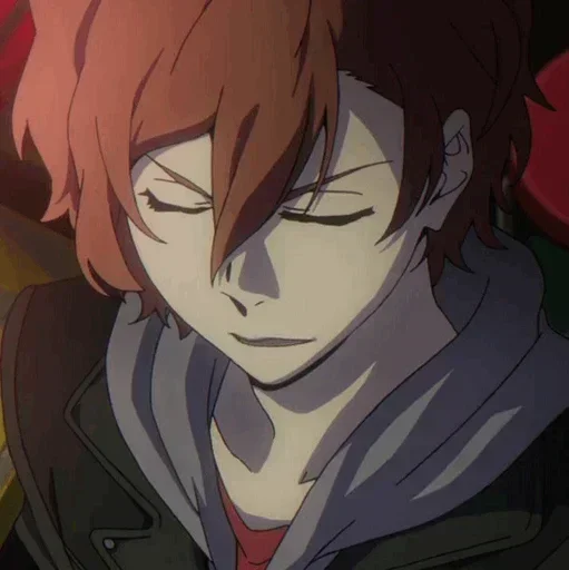 〰 Стикер «Chuuya Nakahara Bungou Stray Dogs» для Telegram