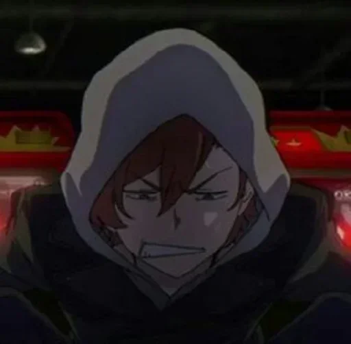 〰 Стикер «Chuuya Nakahara Bungou Stray Dogs» для Telegram