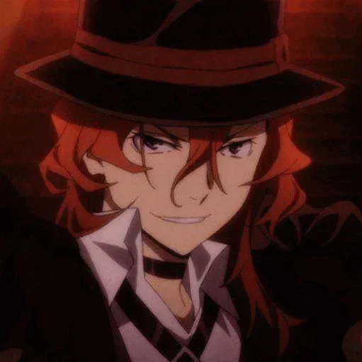 〰 Стикер «Chuuya Nakahara Bungou Stray Dogs» для Telegram