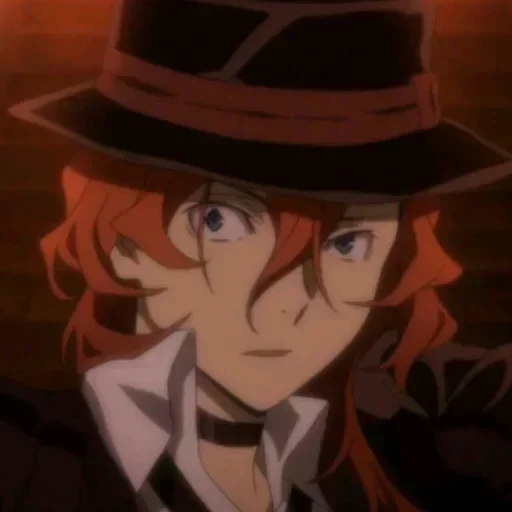 〰 Стикер «Chuuya Nakahara Bungou Stray Dogs» для Telegram