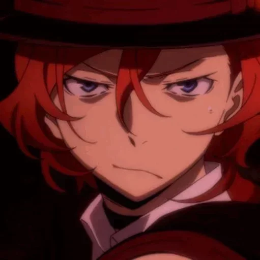 〰 Стикер «Chuuya Nakahara Bungou Stray Dogs» для Telegram