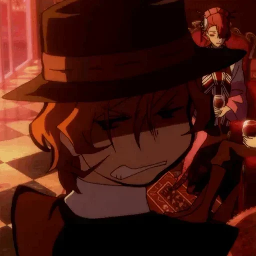 〰 Стикер «Chuuya Nakahara Bungou Stray Dogs» для Telegram