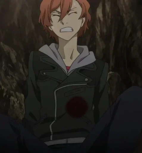 〰 Стикер «Chuuya Nakahara Bungou Stray Dogs» для Telegram