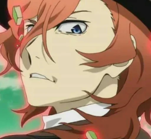 〰 Стикер «Chuuya Nakahara Bungou Stray Dogs» для Telegram