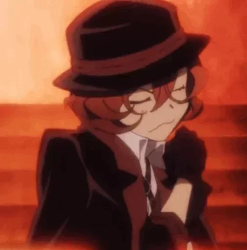 Стикерпак Chuuya Nakahara Bungou Stray Dogs для Telegram — скачать