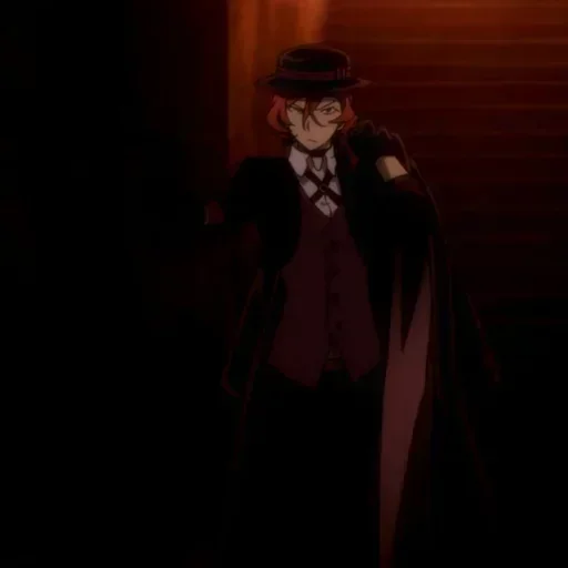 〰 Стикер «Chuuya Nakahara Bungou Stray Dogs» для Telegram