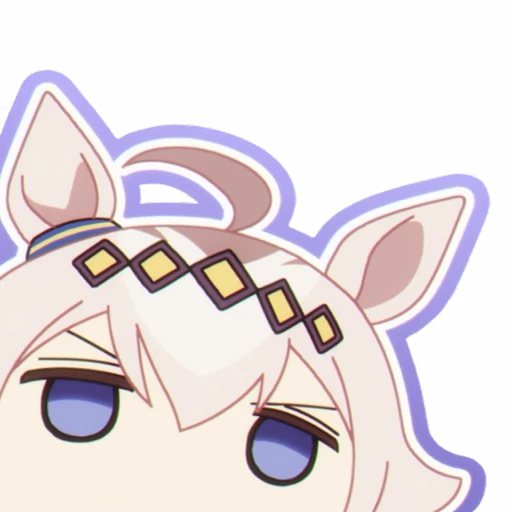 Стикерпак Uma Musume Cinderella Gray для Telegram — скачать