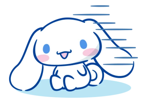 🐇 Стикер «ㅤᦈ 、 ⋆» для Telegram