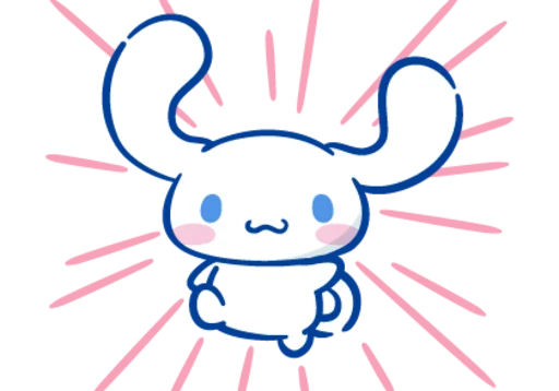🐇 Стикер «ㅤᦈ 、 ⋆» для Telegram
