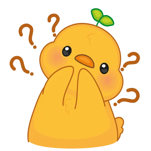 🤔 Эмодзи «цыплёнок ()» для Telegram