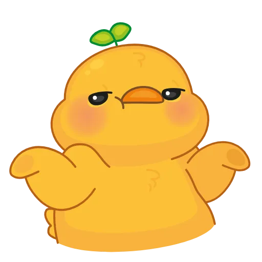 🤷‍♂️ Эмодзи «цыплёнок ()» для Telegram