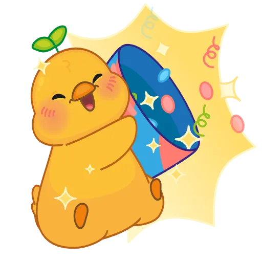 🥳 Эмодзи «цыплёнок ()» для Telegram