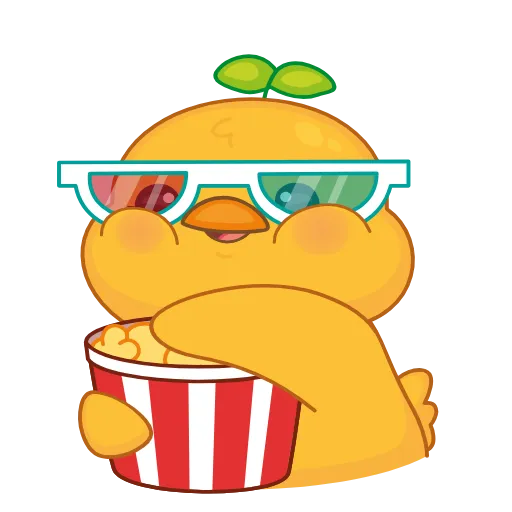 🍿 Эмодзи «цыплёнок ()» для Telegram