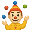 🤩 Эмодзи «цирк» для Telegram