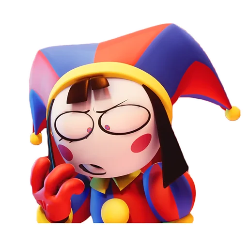 🤔 Стикер «THE AMAZING DIGITAL CIRCUS» для Telegram