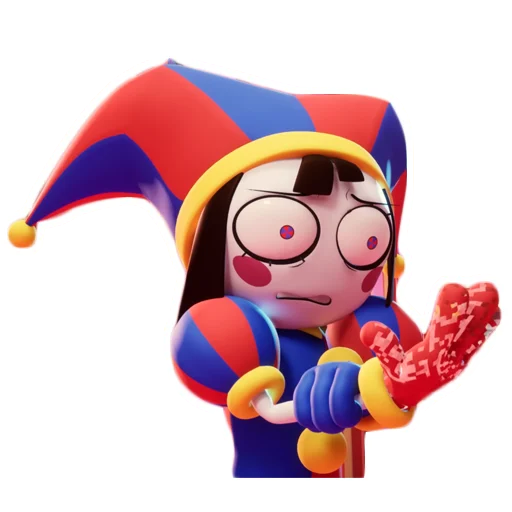 😱 Стикер «THE AMAZING DIGITAL CIRCUS» для Telegram