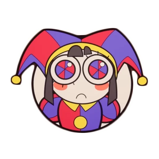 🥺 Стикер «THE AMAZING DIGITAL CIRCUS» для Telegram