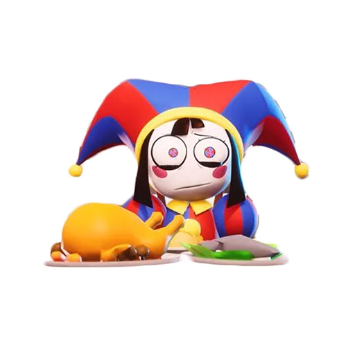 🤔 Стикер «THE AMAZING DIGITAL CIRCUS» для Telegram