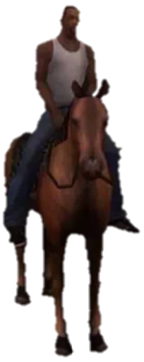🐎 Стикер «CJ / Gta san andreas» для Telegram