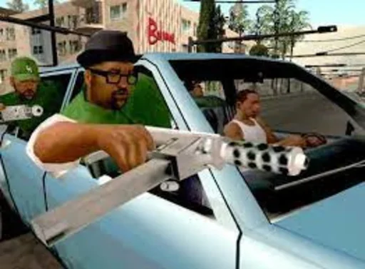 🔫 Стикер «CJ / Gta san andreas» для Telegram