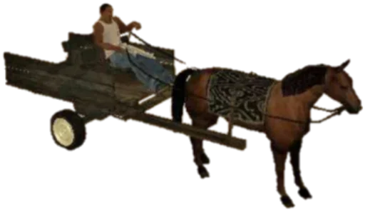 🐎 Стикер «CJ / Gta san andreas» для Telegram