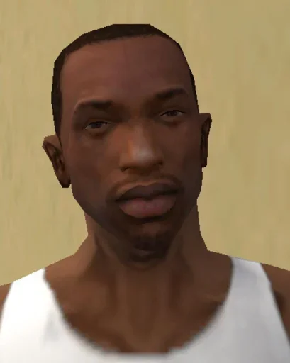 😐 Стикер «CJ / Gta san andreas» для Telegram