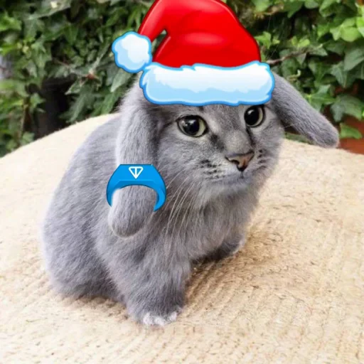 🤩 Стикер «кот и куки» для Telegram