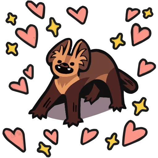 🥰 Эмодзи «Набор эмоджи с Коготком из ВК в качестве» для Telegram