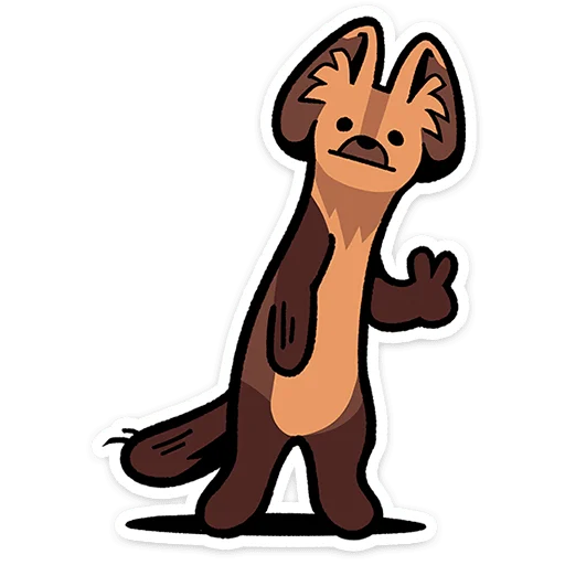 ⭐ Стикер «Коготок» для Telegram