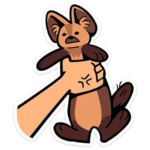 ⭐ Стикер «Коготок» для Telegram