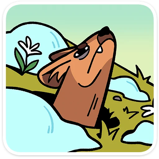 ⭐ Стикер «Коготок» для Telegram