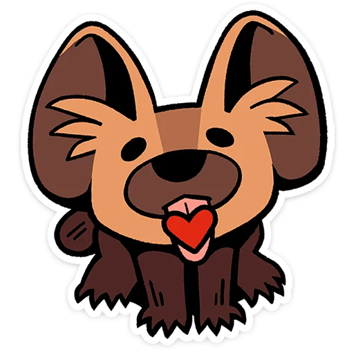 ⭐ Стикер «Коготок» для Telegram