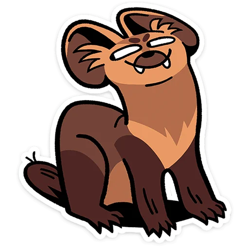 ⭐ Стикер «Коготок» для Telegram