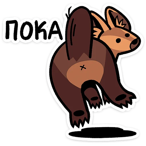 ⭐ Стикер «Коготок» для Telegram